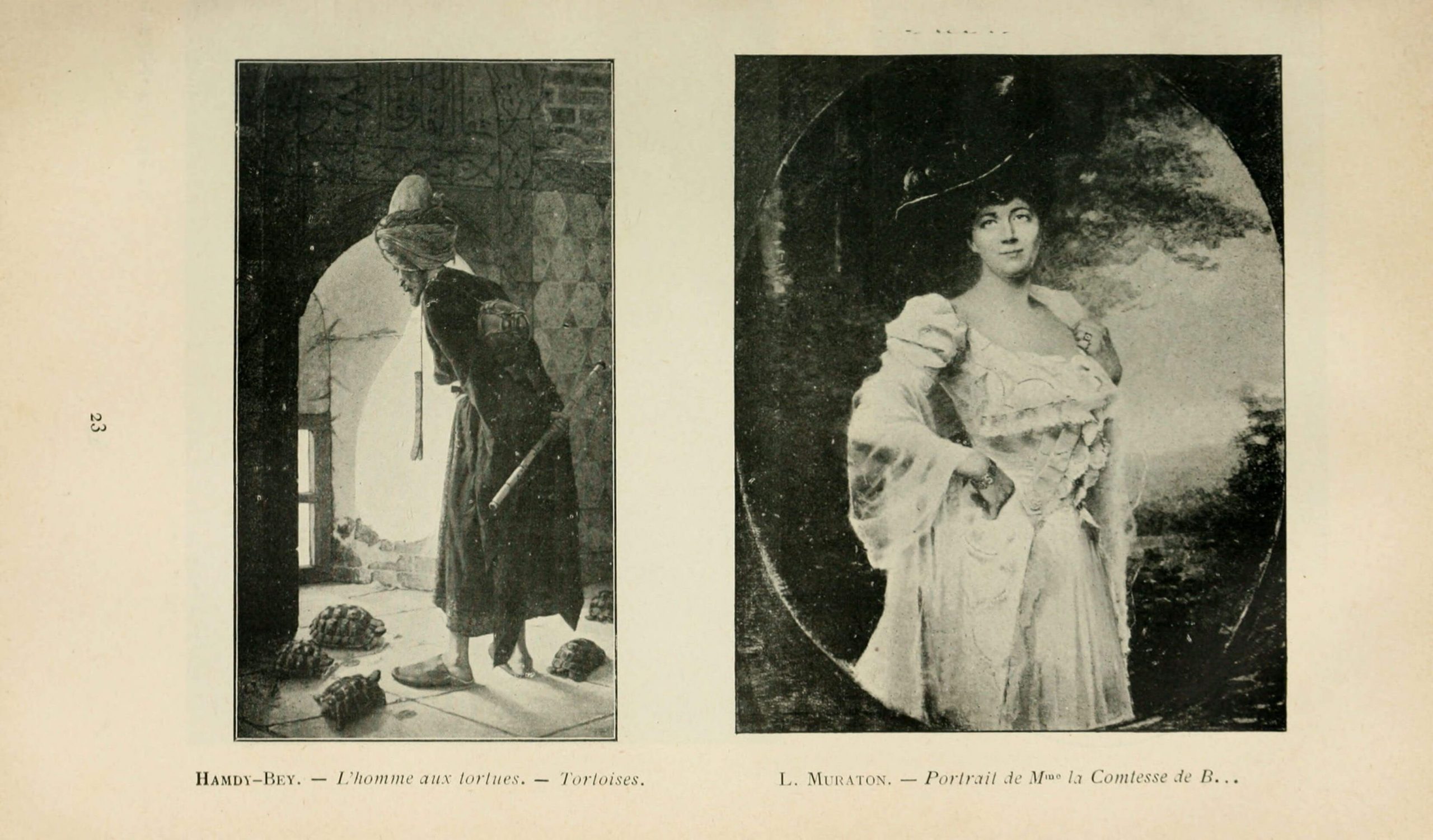 the tortoise trainer-salon exhibition catalogue-paris-1906